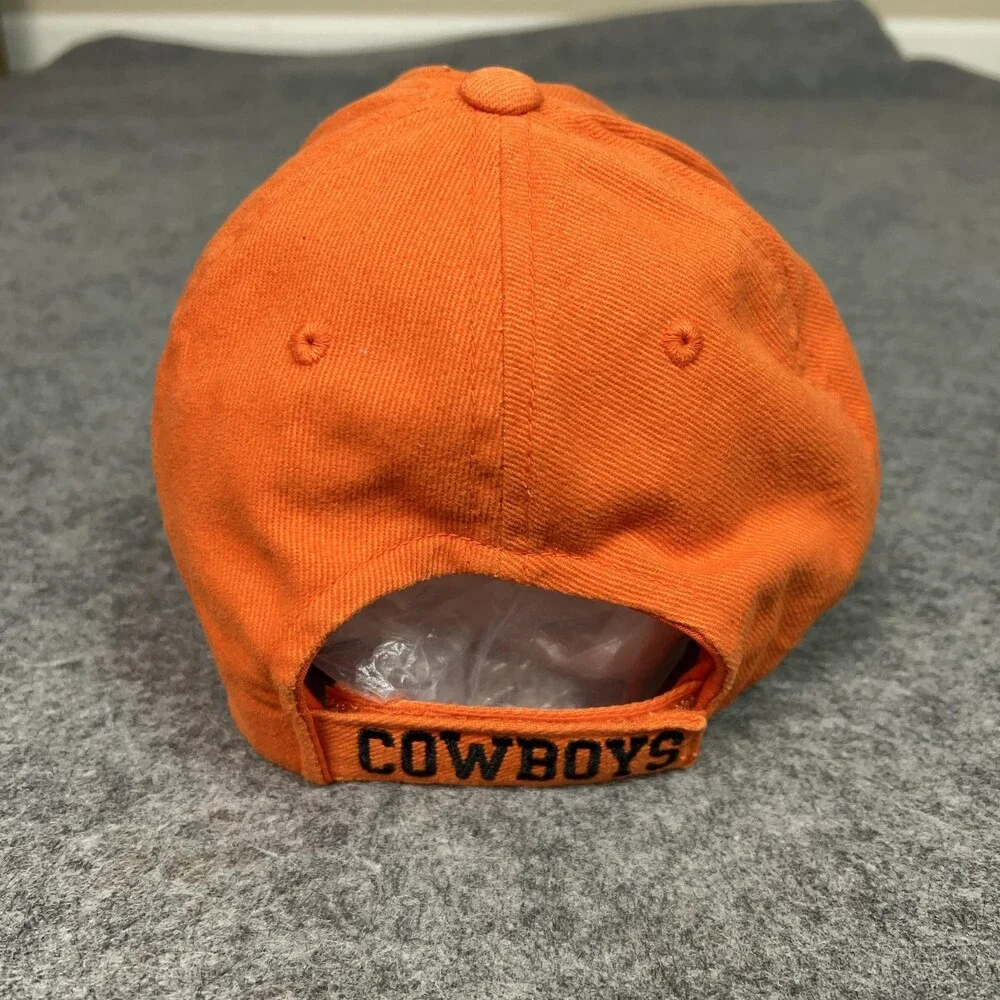 Oklahoma‎ State Cowboys Hat Cap Strap Back Orange NCAA College Football Mens